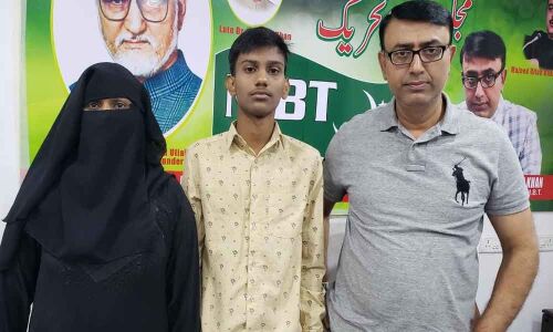 Missing boy handed over to mother