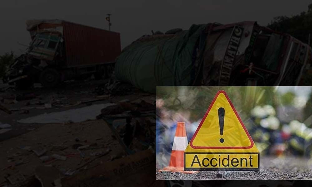 Two lorries collide in Nalgonda, 1 killed