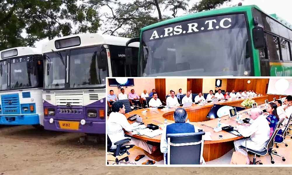 Cabinet to accept induction of APSRTC employees in Govt
