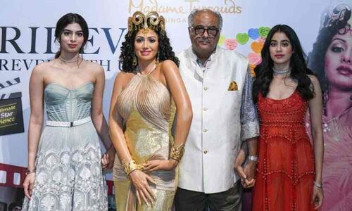 Sridevis wax statue unveiled