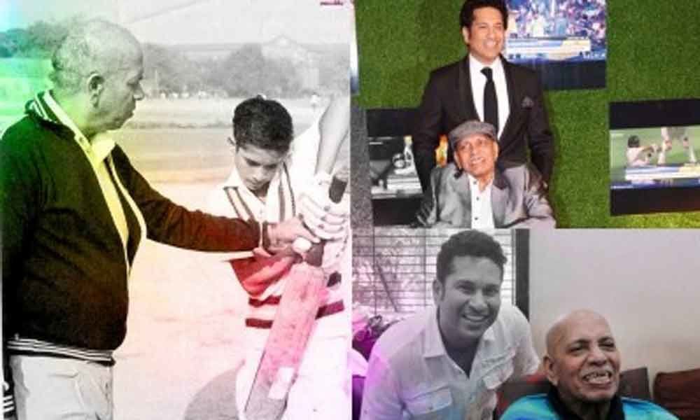 Teachers Day: Sachin Tendulkar honours his coach Ramakant Achrekar