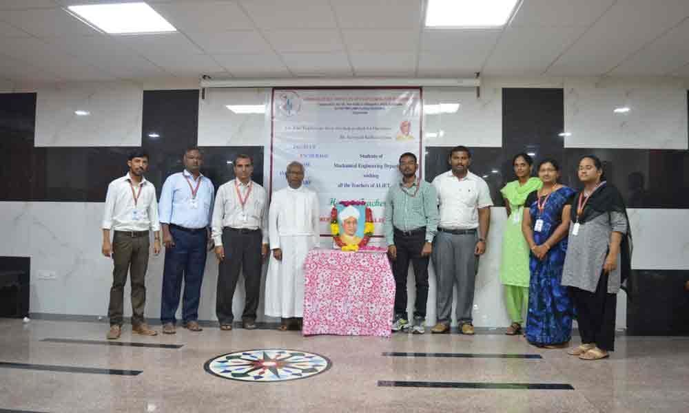 Teachers Day celebrated at ALIET