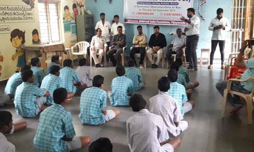 Presys Fellowship holds dental camp for children in Vijayawada