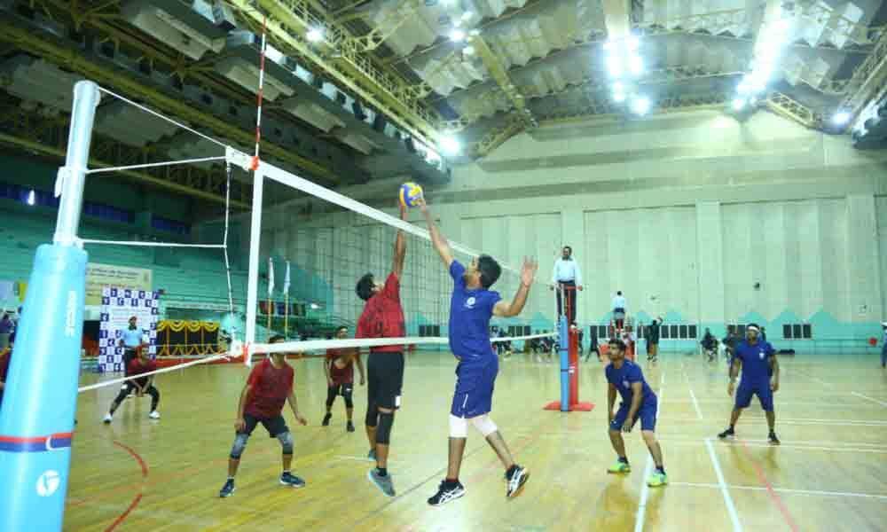 Powergrid Inter Regional Volleyball Tourney begins in Hyderabad