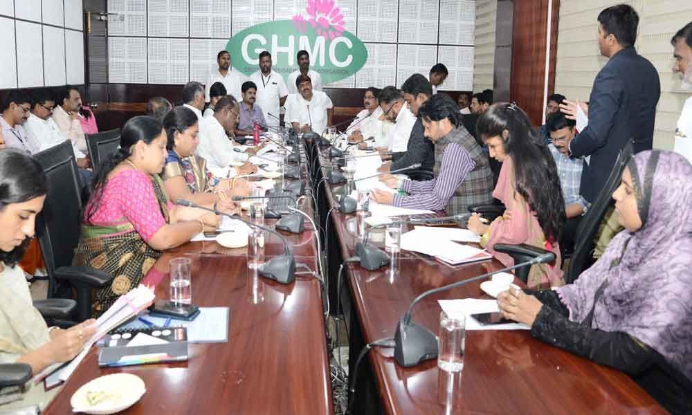 GHMC standing panel takes key decisions