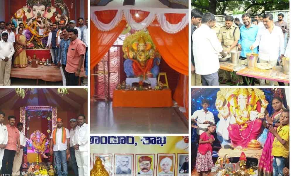 Ganesh Chaturthi fete in full swing in Tandur