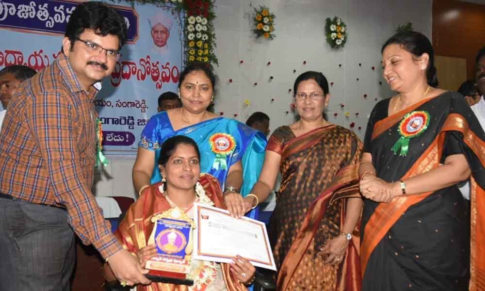 Collector Hanumantha Rao hails teachers role in everyones life