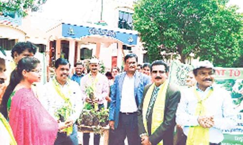 Haritha Haram held by OU Geography Department