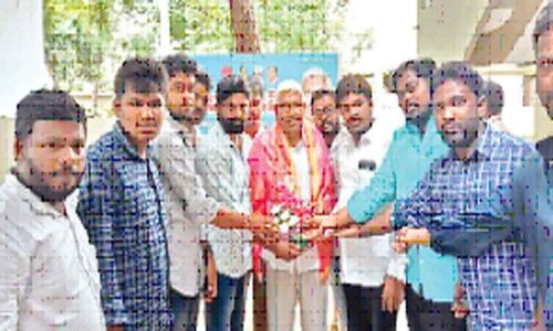 Prof Kodandarams birthday celebrated