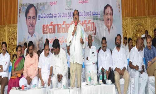 Errabelli seeks cooperation of all parties for action plan