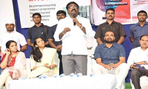 Awareness on We Hub created in Khammam