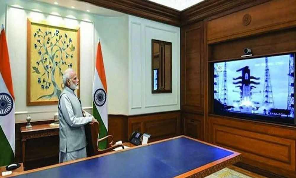 PM Modi encourages people to watch Chandrayaan-2 developments