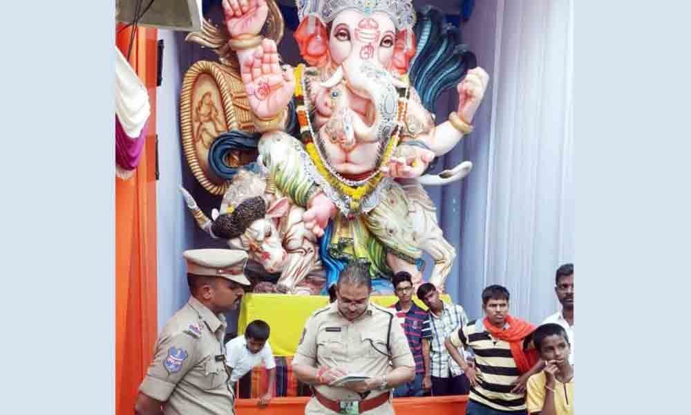 All Ganesh pandals are geotagged: SP Shashidhar Raju