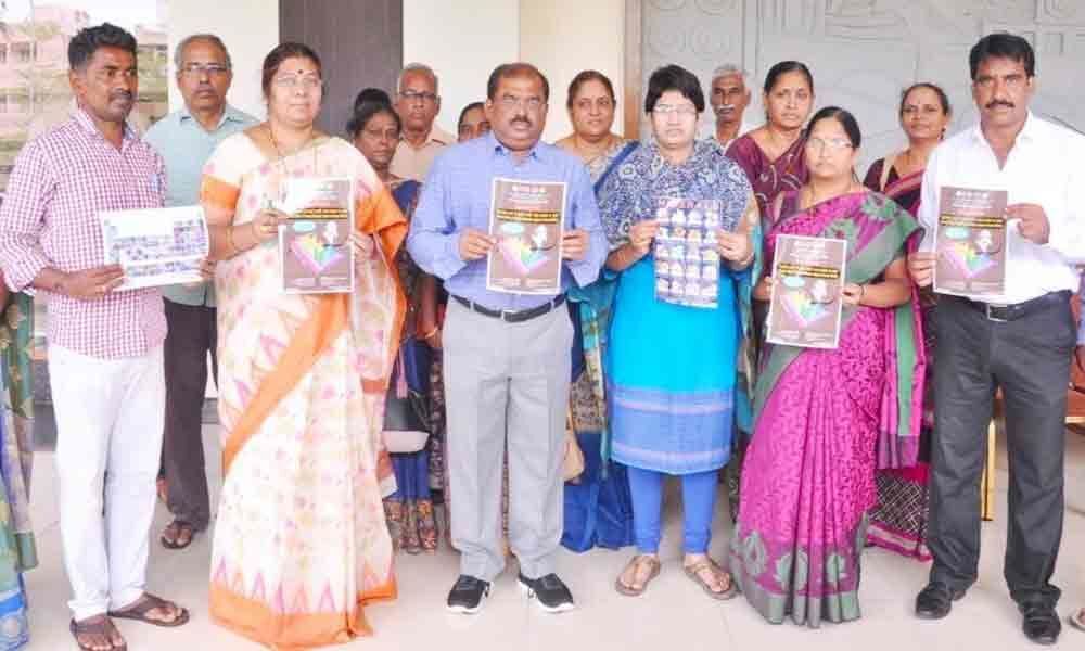 District Collector releases National Science Seminar-2019 poster