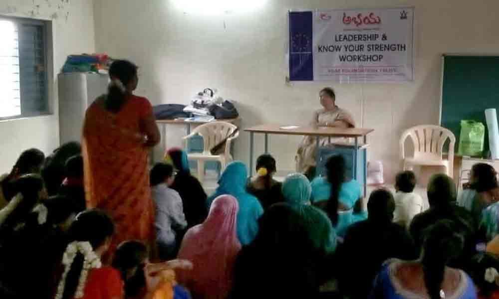Leadership training  for women organised in Kadapa