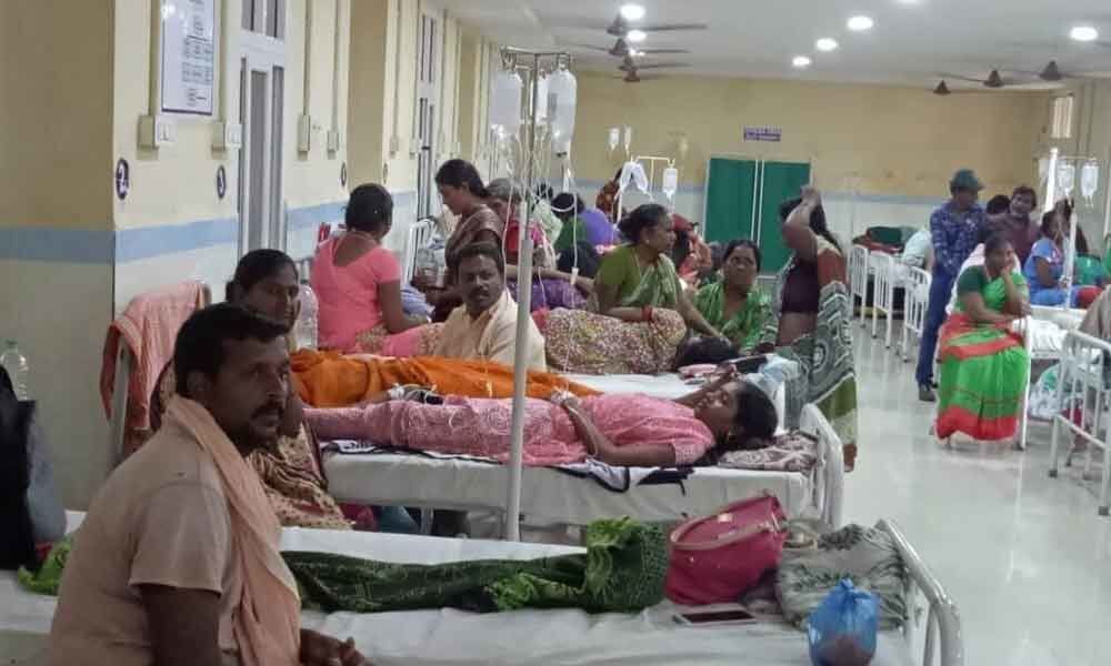 Patients outnumber beds in government hospitals