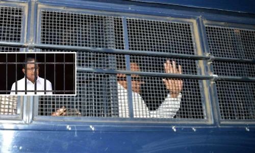 Chidamabaram spent first night in Tihar sleeping on floor