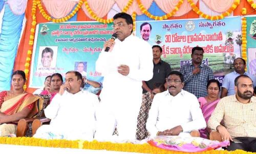 Villages must be developed as model villages under action plan: Nama Nageswara Rao