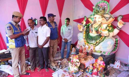Cops geotag Ganesh pandals in Warangal