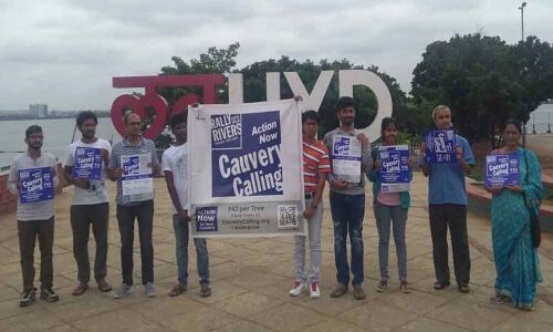 Save Cauvery campaign kicks off in twin cities