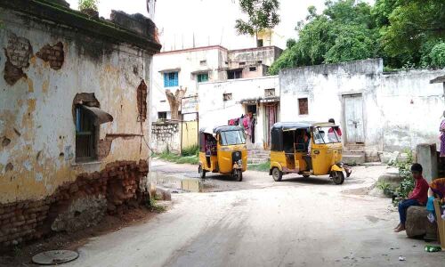 Hanuman temple on verge of collapse