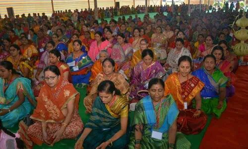 Conference on Sahaja Yoga begins in Rajamahendravaram