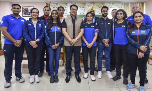 Hope Indias shooting talent gets reflected at Tokyo Olympics: Rijiju