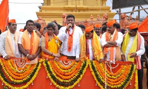 Nimajjanam begins with religious fervour