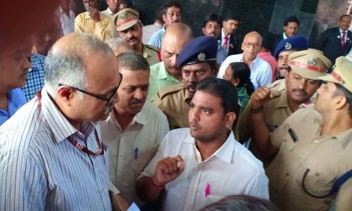 SCR GM reviews development works in Kothagudem district