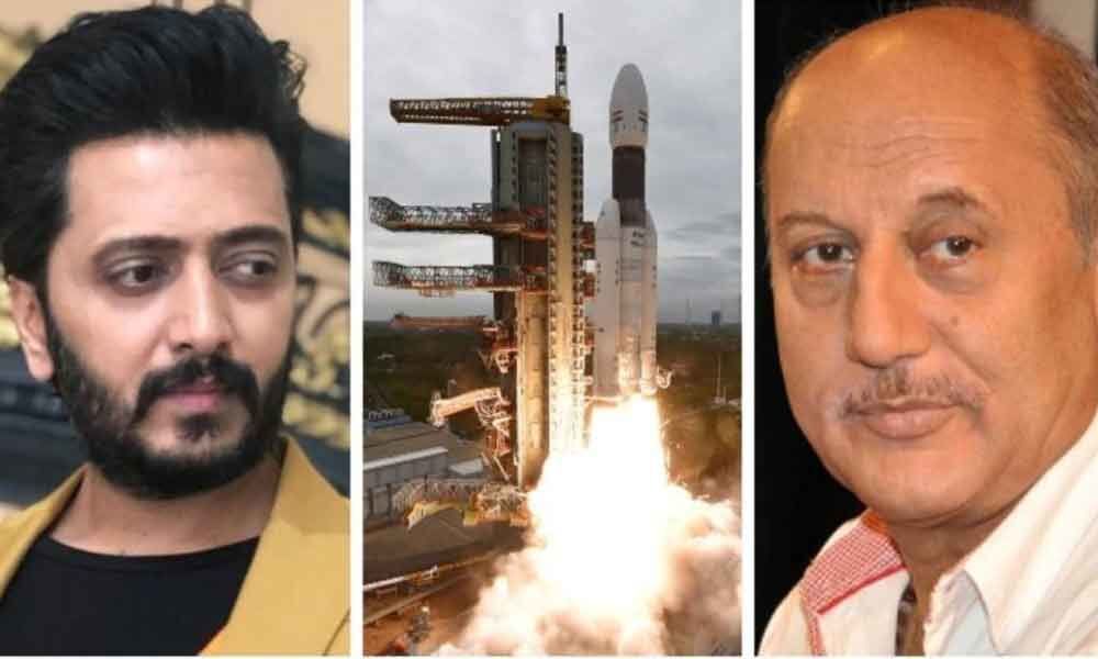 Chandrayaan-2: Riteish Deshmukh, Anupam Kher hail Isro for its efforts after it loses contact with Vikram lander