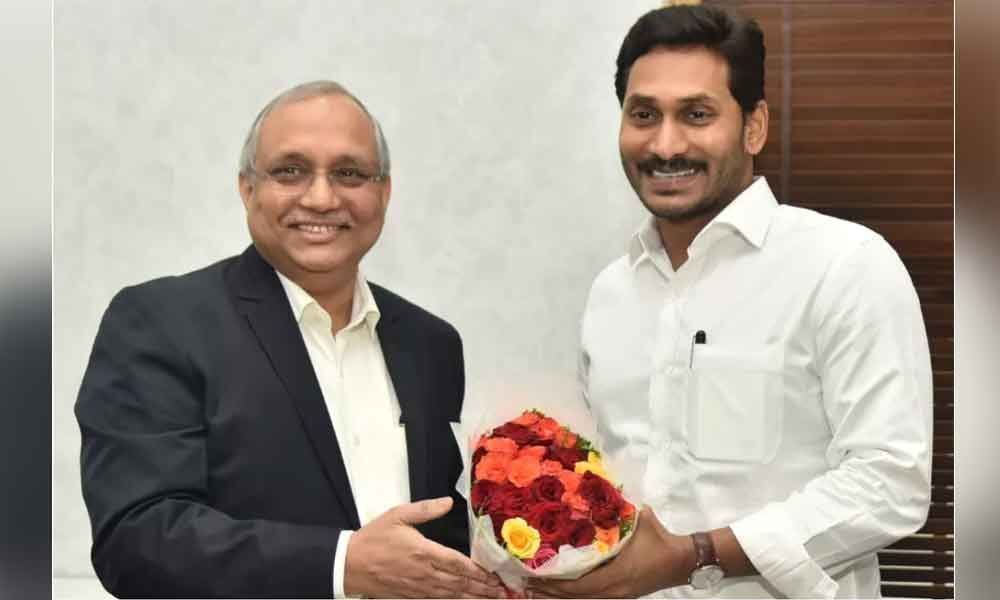 CII Director General Chandrajit meets AP CM YS Jagan