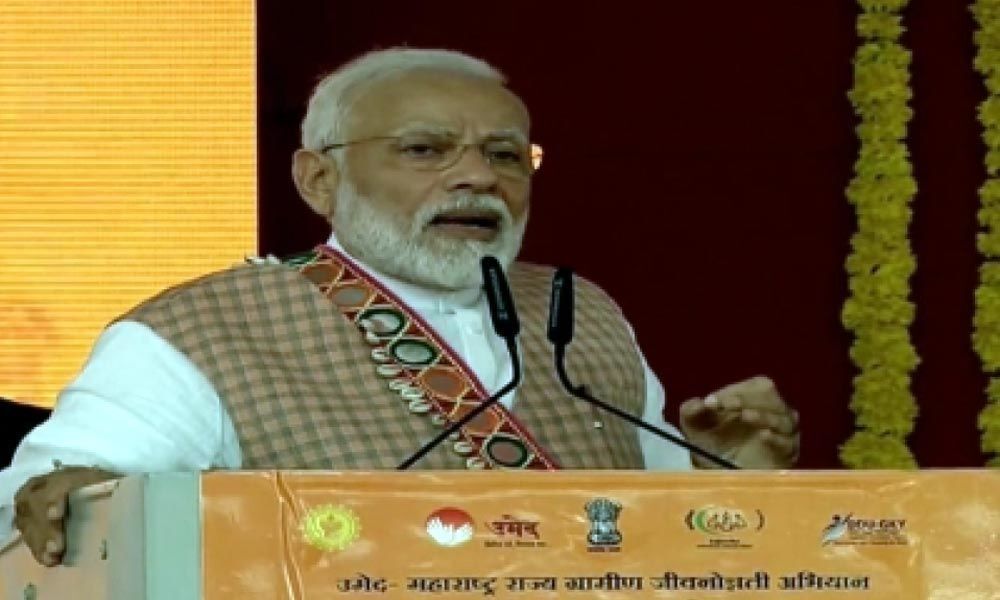 Indias first water-grid in Maharashtra: PM