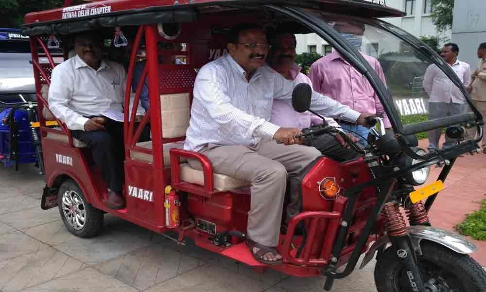 Warangal NIT gets e-autos
