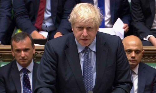 Brexit bill clears in UK upper house, blow to Boris Johnson