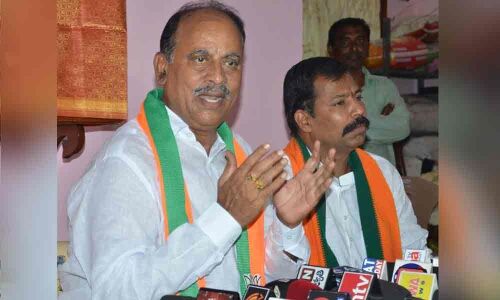 Declining Congress forced me to join BJP: Ex-MLA Revuri