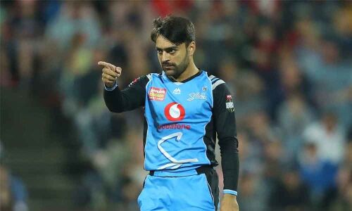 Afghans Rashid pile misery on Bangladesh