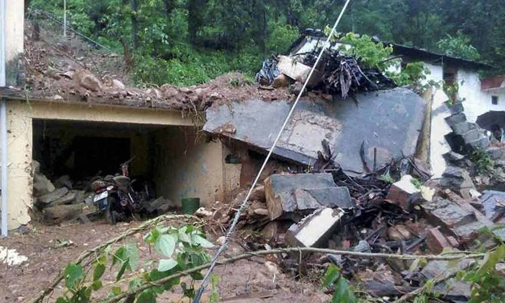 Uttarakhand: Houses damaged, washed away in flash floods