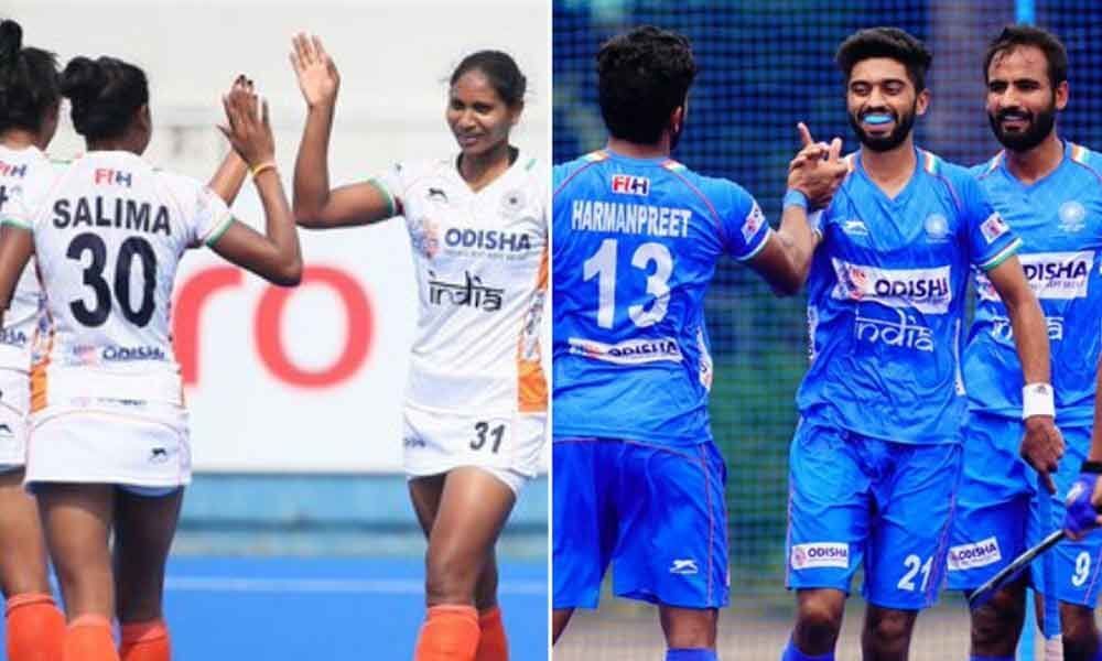 Indian mens hockey team stays at No. 5, women move up to 9