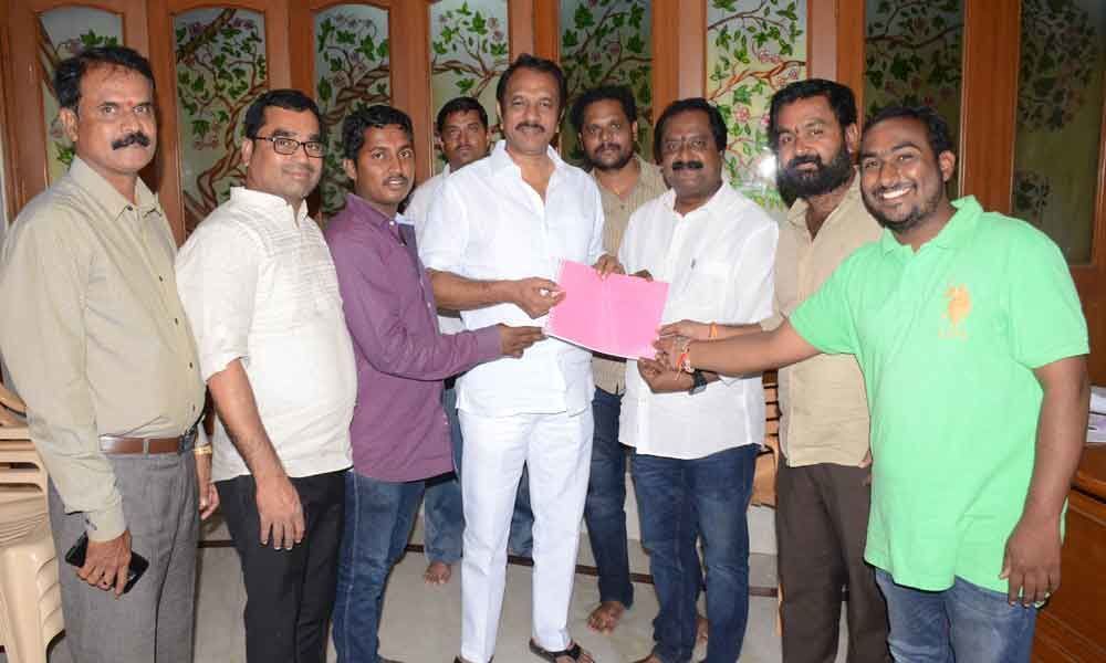 Booth committee list submitted to MLA Devireddy Sudheer Reddy
