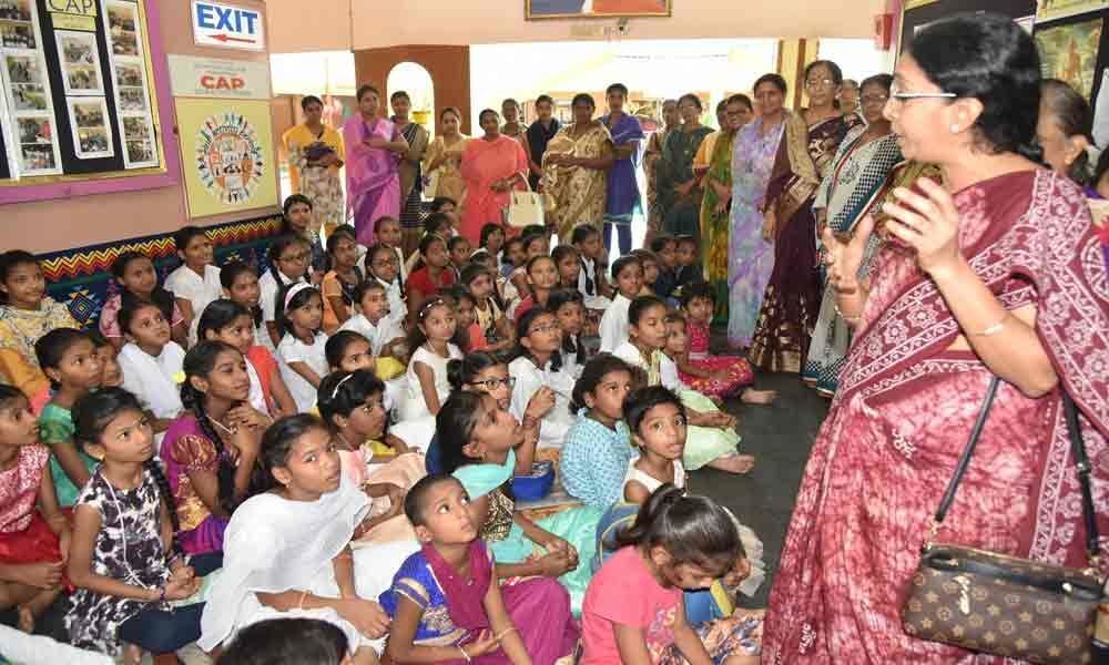 Balvikas students showcase talent in Visakhapatnam