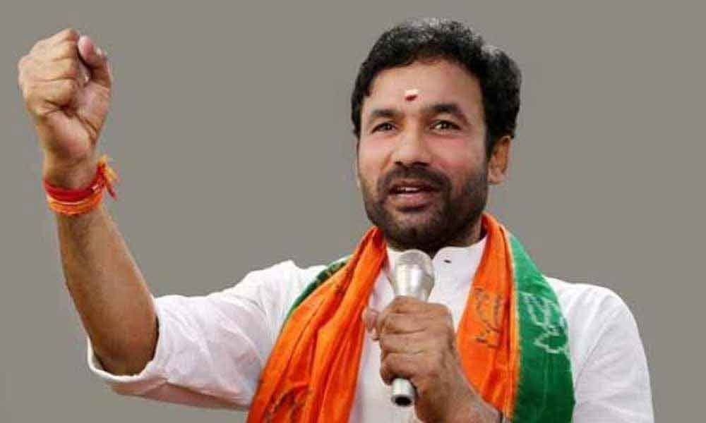 KCR runs government like Nizam: Union Minister Kishan Reddy