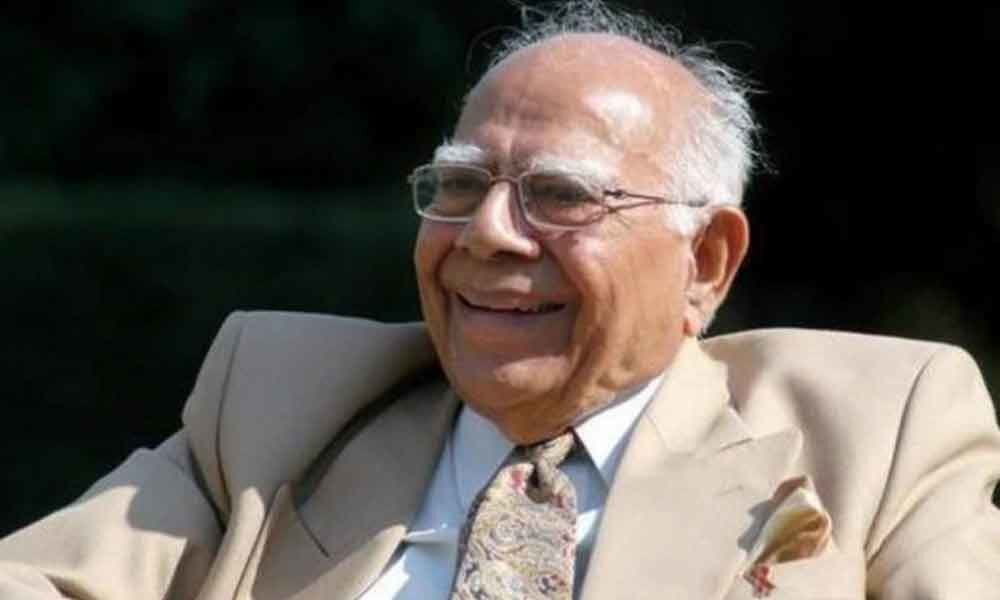 Eminent jurist Jethmalani dead