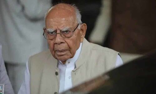 Ace lawyer, ex-Minister Ram Jethmalani passes away