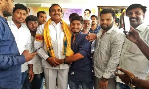 TRSV leader Jagdish Patel hails Arekapudi Gandhis elevation