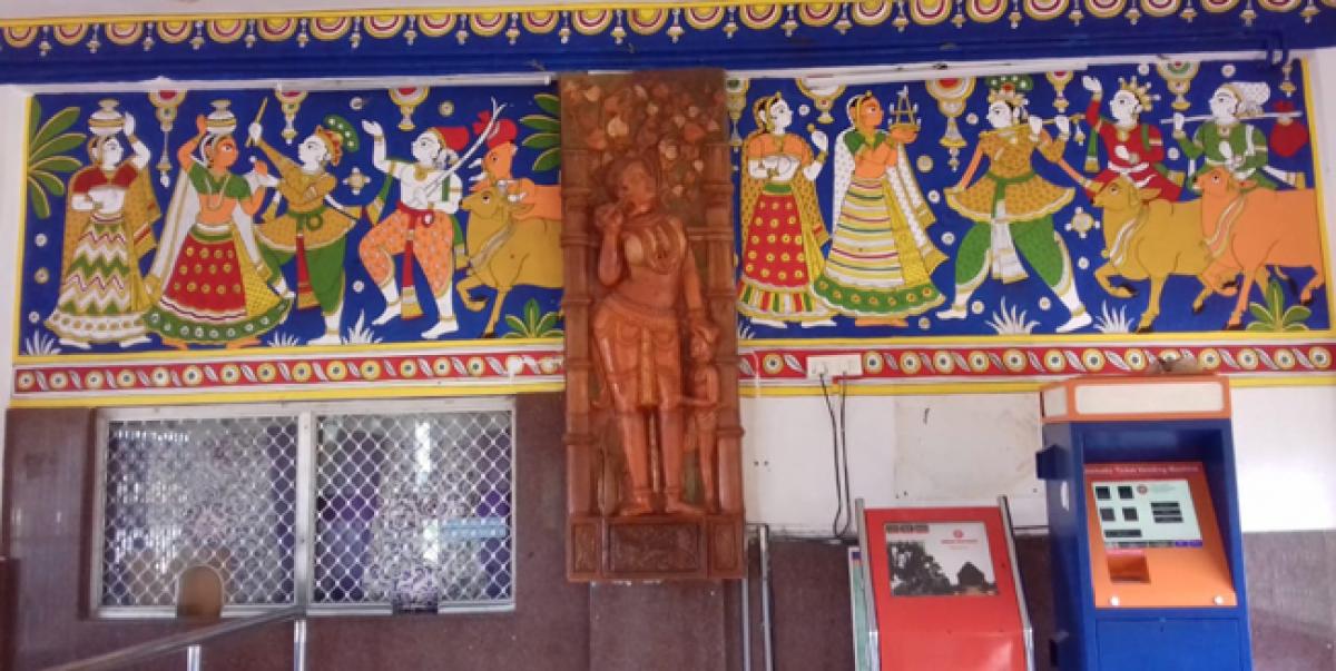 Mangalagiri Railway Station gets new look