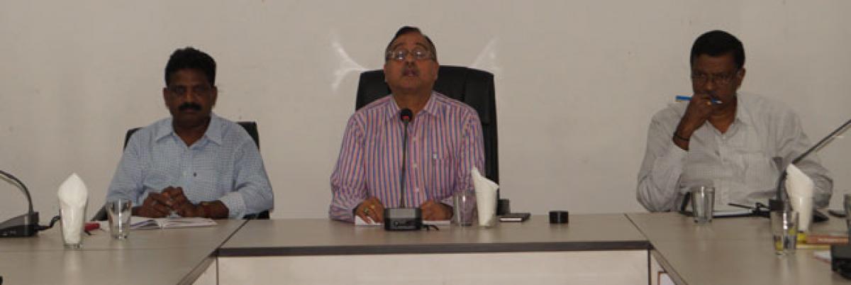 GM Ramana Murthy reviews company results