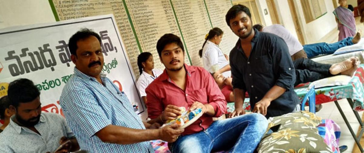 30 students donate blood for Area Hospital
