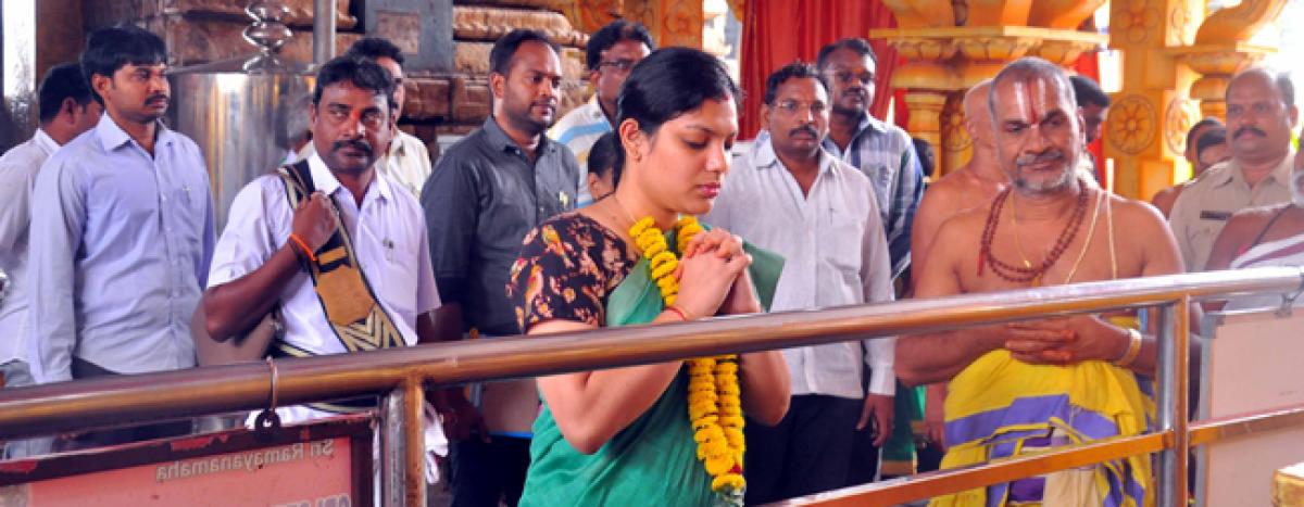 New EO takes charge at Bhadrachalam Temple