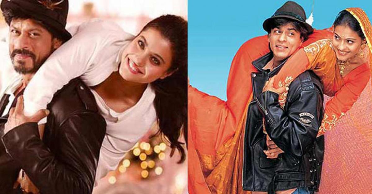 SRK, Kajol recreate iconic poster of DDLJ