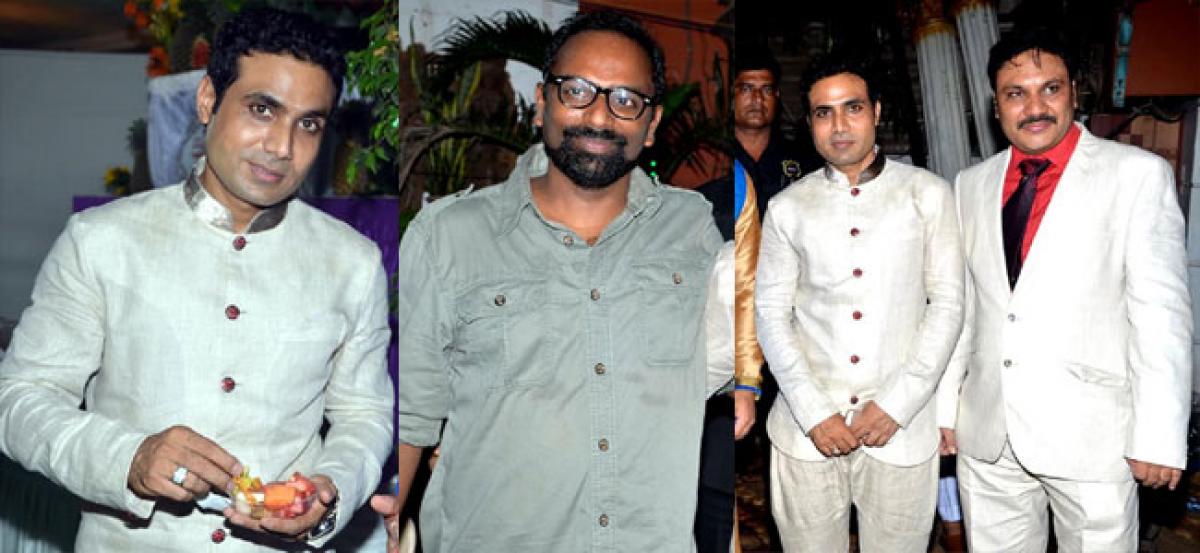 Photos: Actor Salim Diwan at Iftar party with Director KD Satyam and Producer Dr.Sattar Diwan